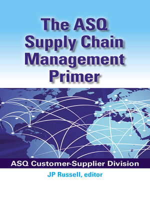 cover image of The ASQ Supply Chain Management Primer